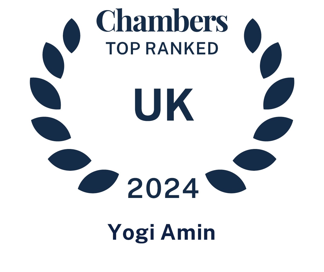 Chambers Top Ranked 2024 - Yogi Amin
